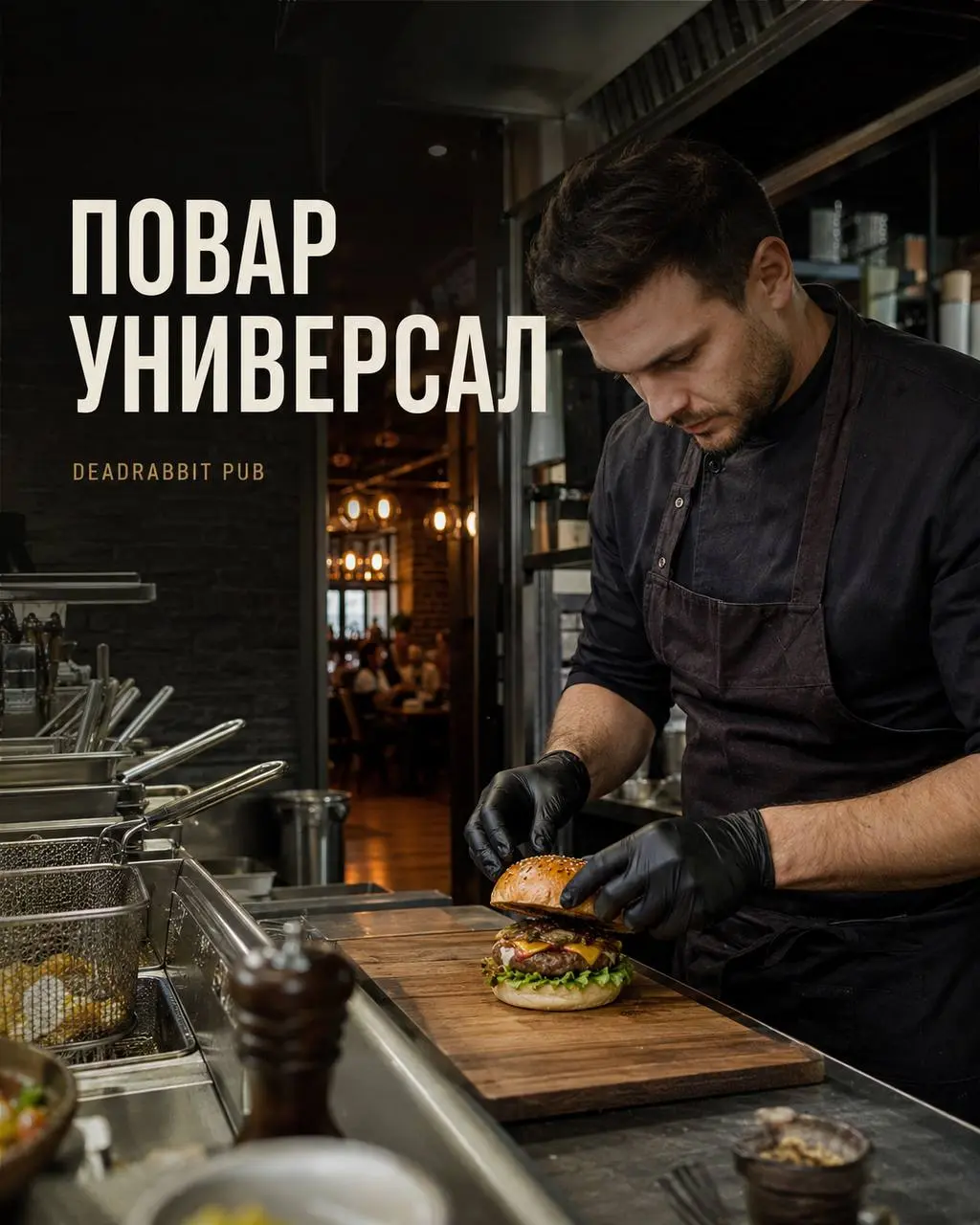ПОВАР УНИВЕРСАЛ
От 5 000₽/смена
DEADRABBIT PUB
• Москва, проспект Маршала Жукова, 59
• Рестораны/Кафе
• +79265725884
Полное описание вакансии размещено в Телеграм и Макс | Сетка — социальная сеть от hh.ru