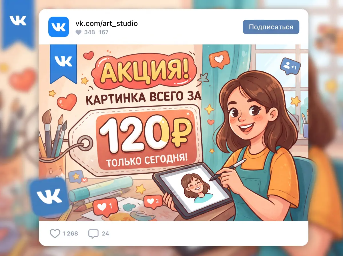 Акции компании «ВКонтакте» | Сетка — социальная сеть от hh.ru
