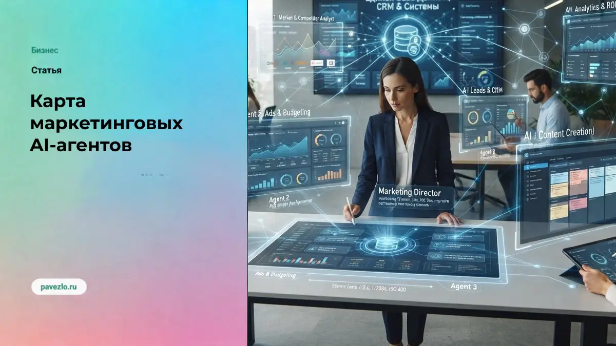 Почему бизнесу нужна карта маркетинговых AI-агентов | Сетка — социальная сеть от hh.ru