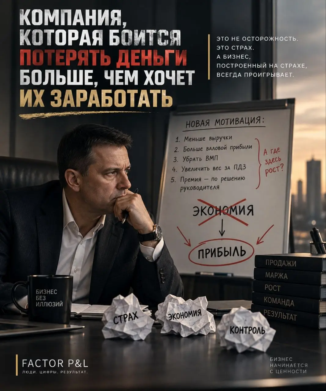 КОМПАНИЯ, КОТОРАЯ БОИТСЯ ПОТЕРЯТЬ ДЕНЬГИ БОЛЬШЕ, ЧЕМ ХОЧЕТ ИХ ЗАРАБОТАТЬ
Сегодня увидел одну новую «систему мотивации».
И меня бомбануло | Сетка — социальная сеть от hh.ru