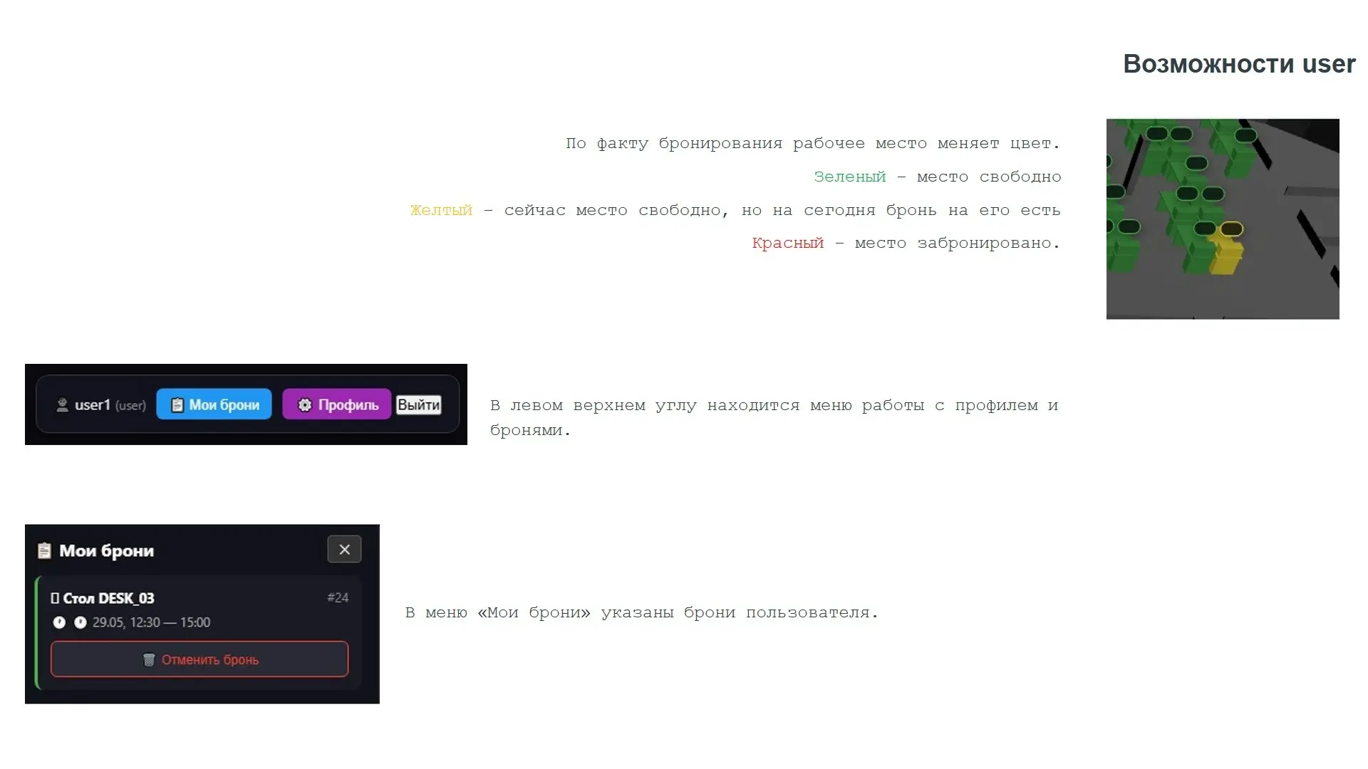 Cистема бронирования рабочих мест в офисе | Сетка — социальная сеть от hh.ru