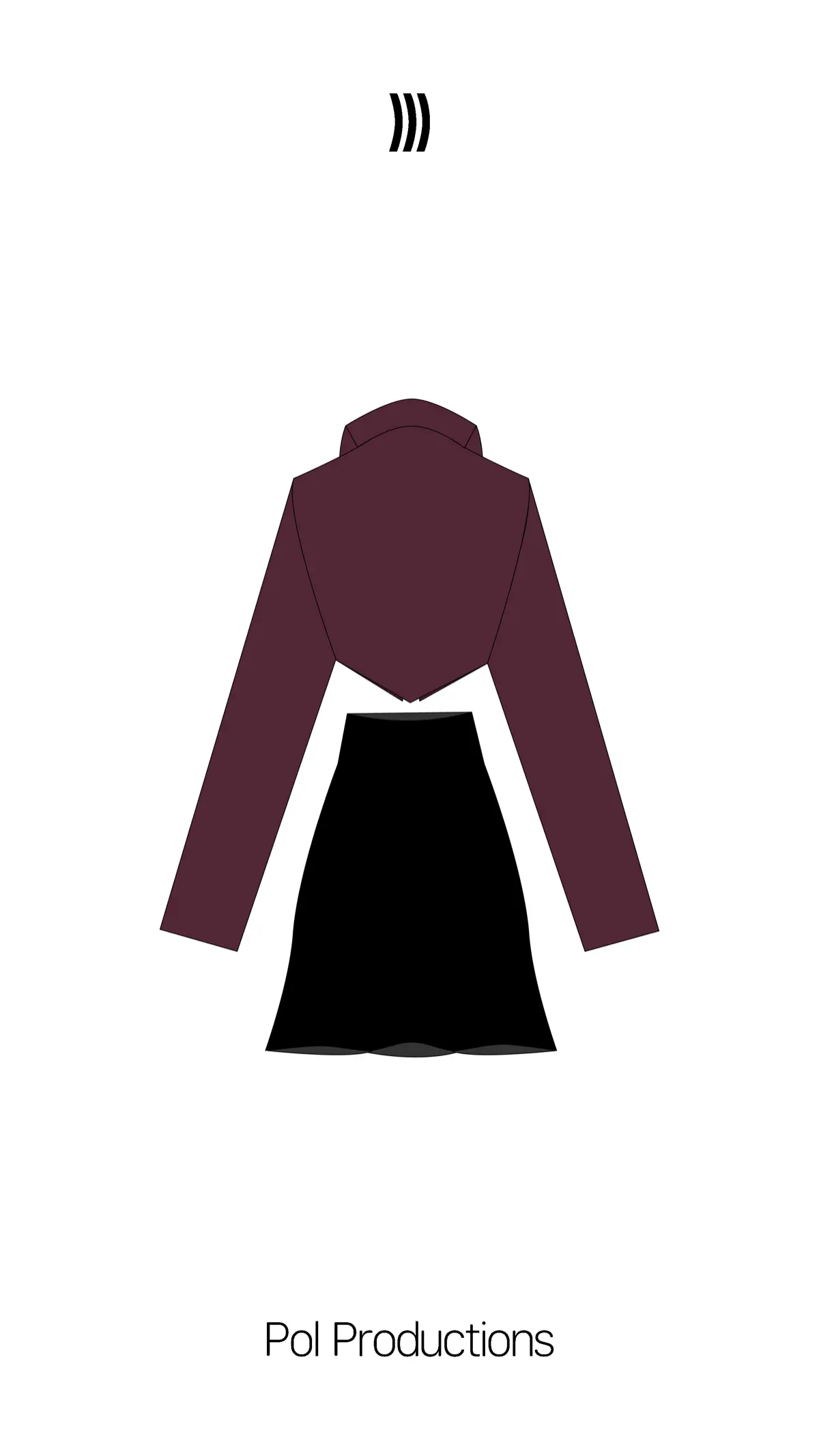 Silhouette Jacket 02&Flower-Wave Skirt 02 | Сетка — социальная сеть от hh.ru