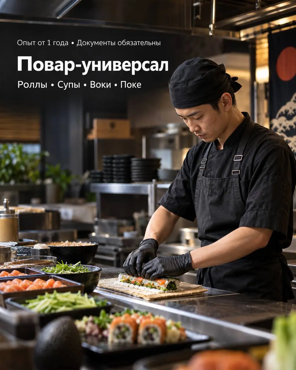 ПОВАР-УНИВЕРСАЛ
От 5 000₽/смена
Корнер японской кухни
• Москва, м. Новослободская, Новокузнецкая
• Рестораны/Кафе
• +79036602880
Полное описание вакансии размещено в Телеграм и Макс | Сетка — социальная сеть от hh.ru