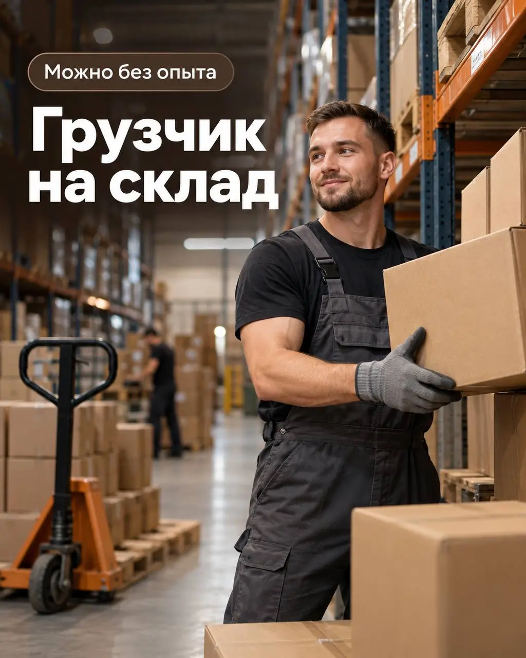 ГРУЗЧИК НА СКЛАД
От 4 000₽/смена
Склад маркетплейсов
• Щербинка, м. Щербинка
• Логистика
• @LadyPrioritet
Полное описание вакансии размещено в Телеграм и Макс | Сетка — социальная сеть от hh.ru