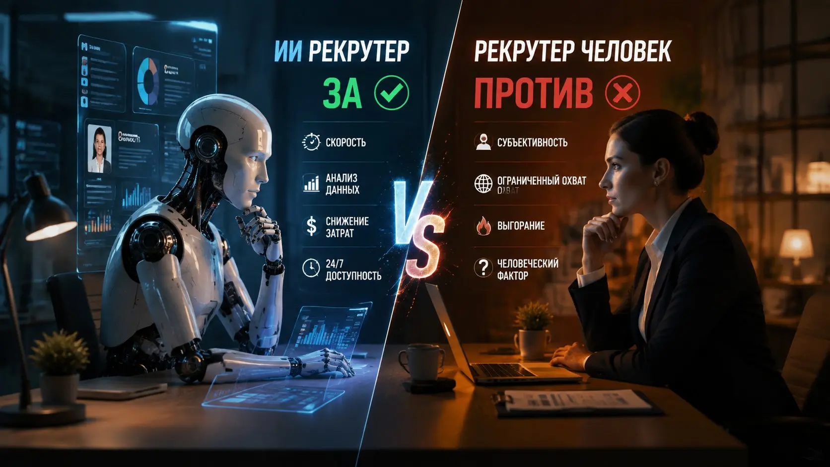 Ии рекрутер- за или против | Сетка — социальная сеть от hh.ru