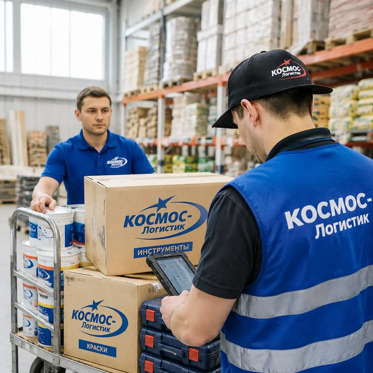 Логистика для магазинов ремонта
Сразу паллетируйте стройматериалы. Мы в Космос Логистик храним паллеты от 25 ₽ в сутки, обмотка стоит от 90 ₽. Это снизит брак до 0% и ускорит отгрузку на 1 день | Сетка — социальная сеть от hh.ru