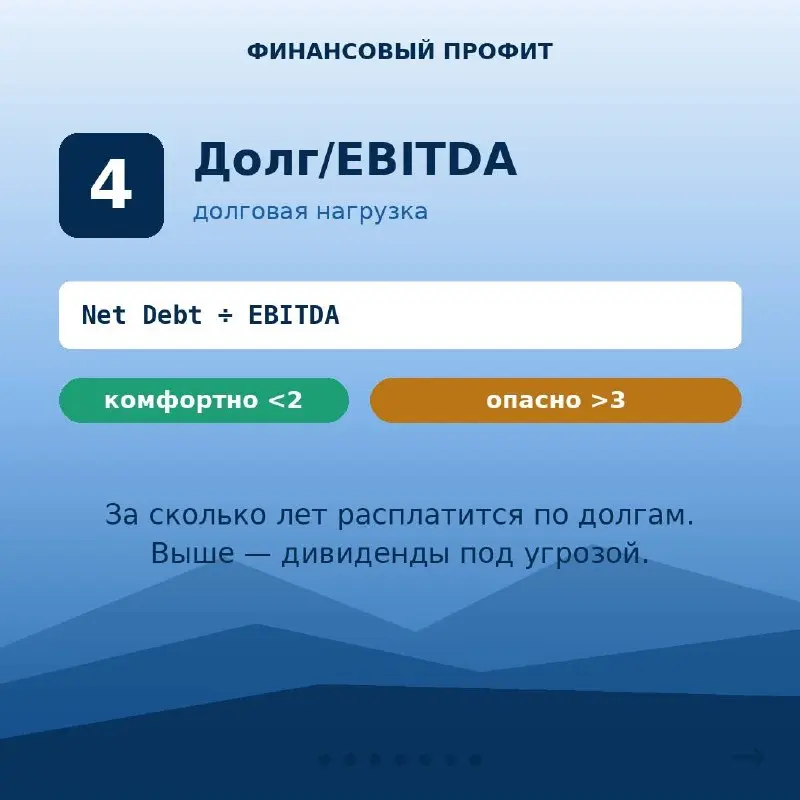 Вот так за пару минут можно понять о компании больше, чем большинство частных инвесторов.
Но P/E — только первый из семи показателей | Сетка — социальная сеть от hh.ru