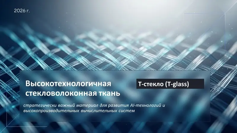 Тема: «Высокотехнологичная стекловолоконная ткань (T-glass)» | Сетка — социальная сеть от hh.ru