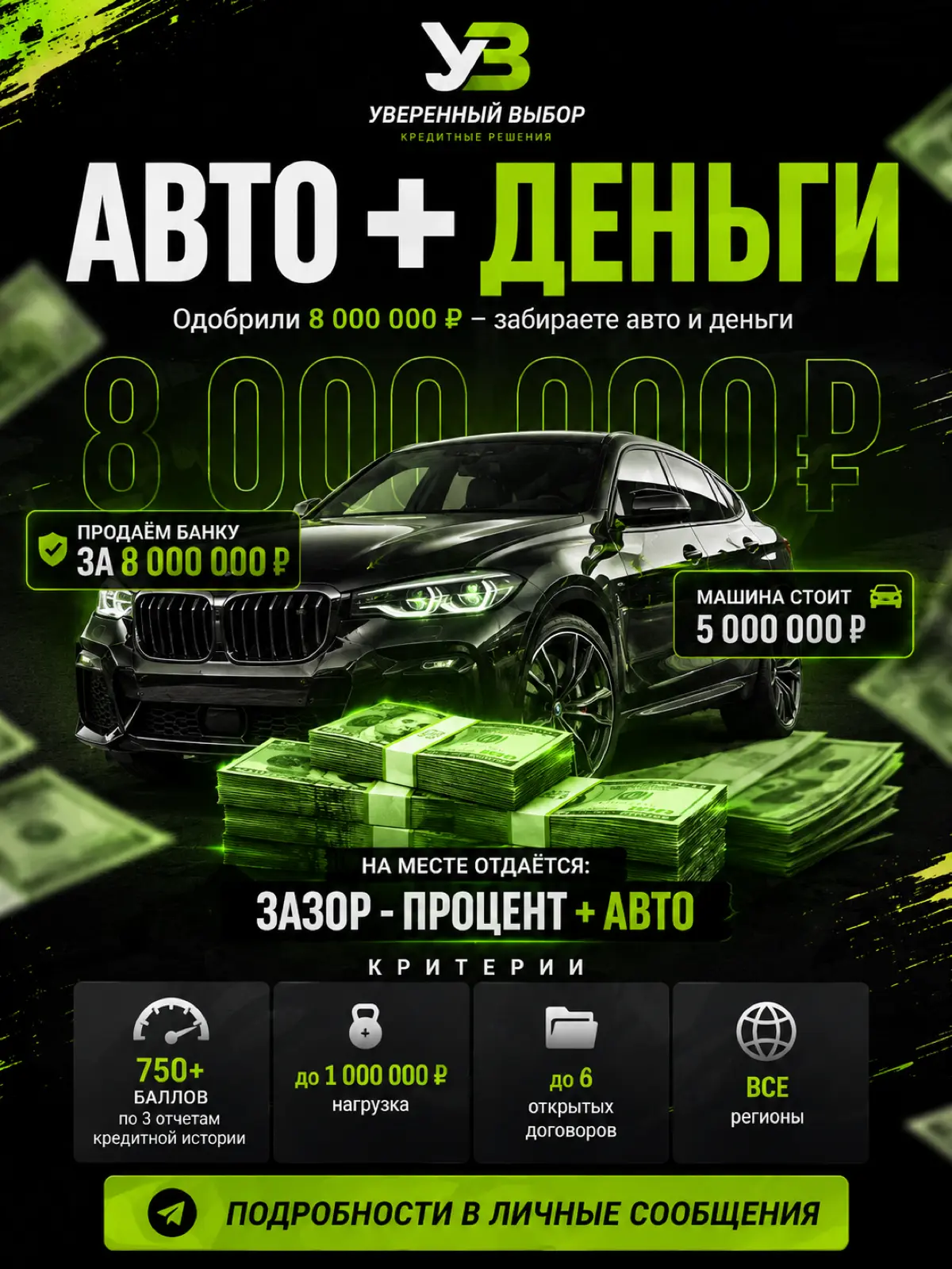 Авто + деньги | Сетка — социальная сеть от hh.ru