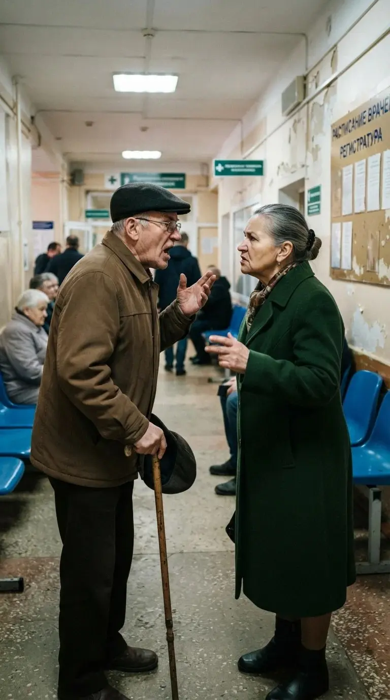 — Бухгалтер? — переспросил он. Через час мы уже пили чай в парке
Очередная ссора в поликлинической очереди из-за талонов и старых обид внезапно переросла в неожиданно доверительный разговор | Сетка — социальная сеть от hh.ru