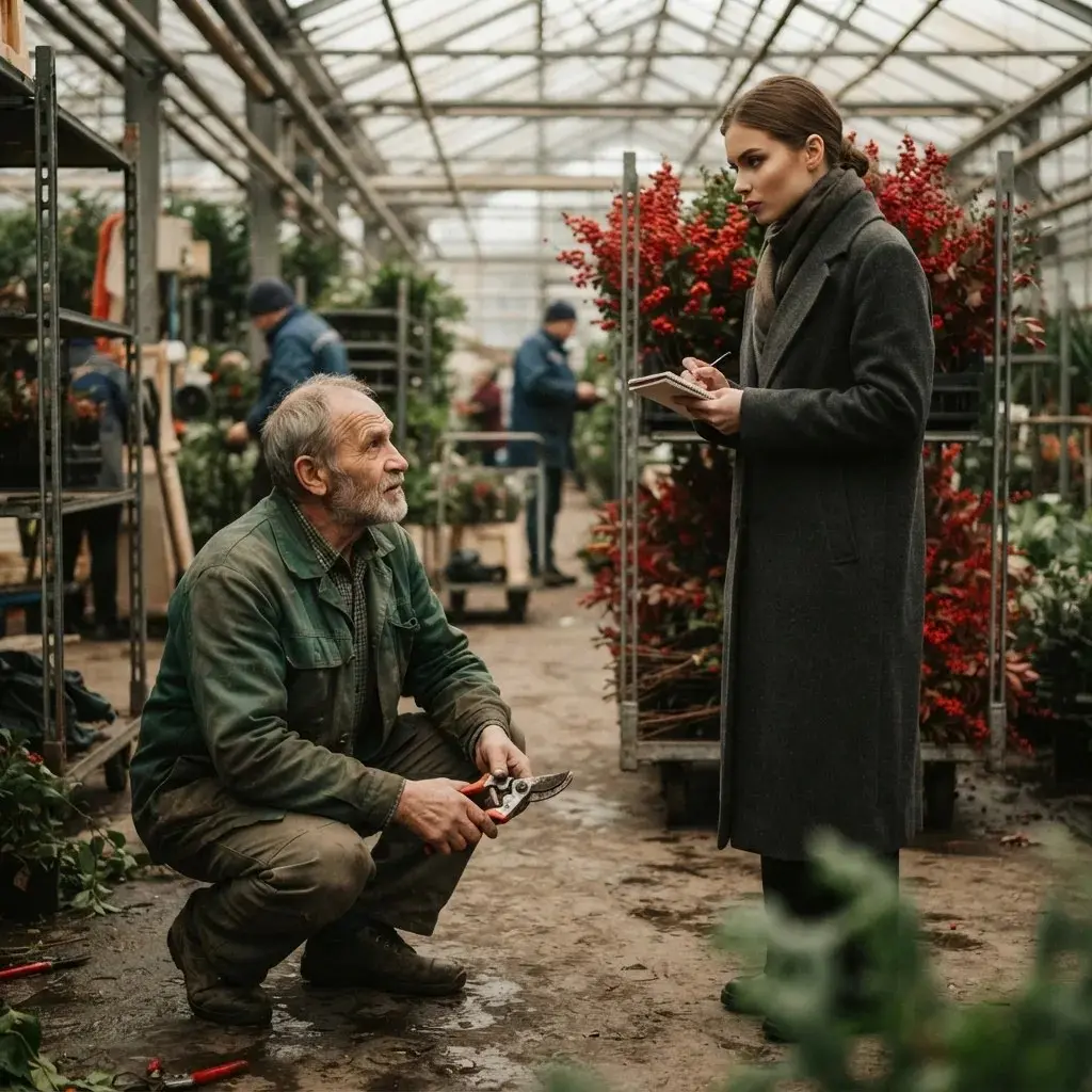 — Это эксклюзив, а не сорняк, — отрезала она. В тот же час я вызвал наряд и заблокировал продажу ядовитых ягод
— Вы в своем уме, дедуля? Матвей Ильич выронил пластиковый секатор на бетонный пол | Сетка — социальная сеть от hh.ru