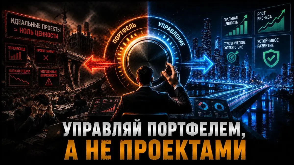 Почему ваши идеальные IT-проекты убивают бизнес? Ловушка портфельного управления
Проект может быть выполнен в срок.
Уложиться в бюджет.
Полностью реализовать согласованный функционал | Сетка — социальная сеть от hh.ru