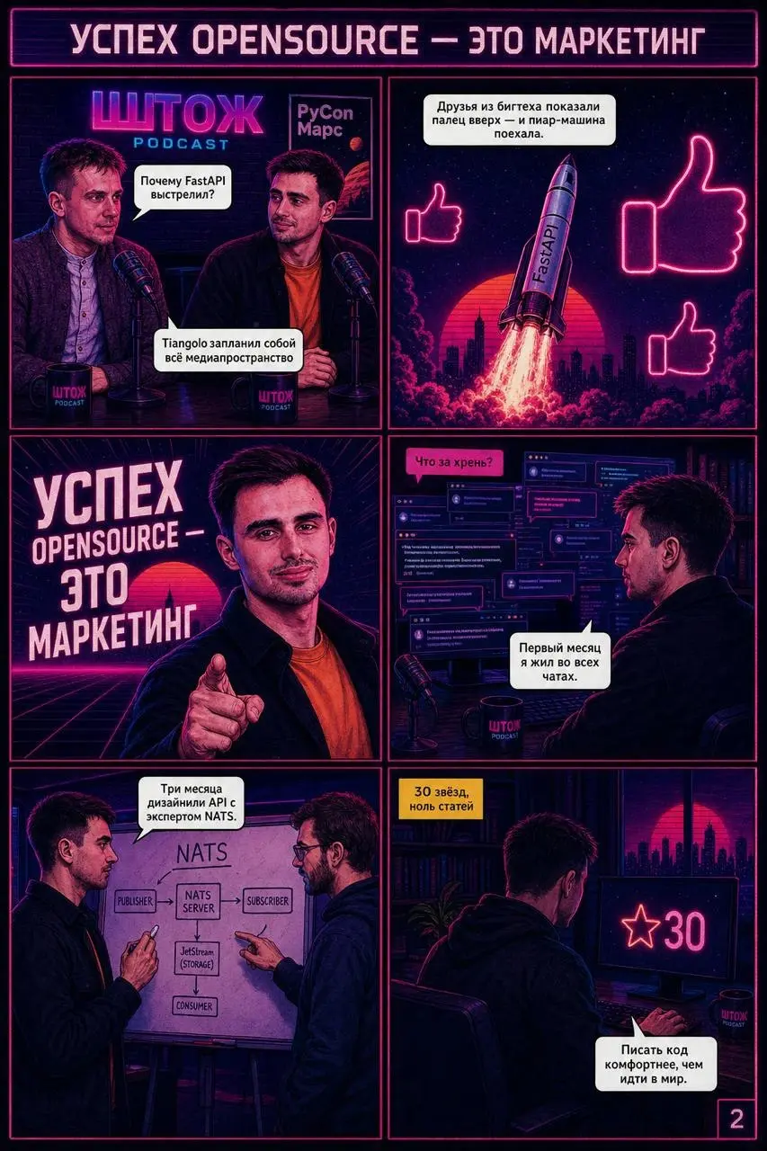 Для тех, кому лень слушать подкаст, всегда можно натравить нейронку сгенерировать из него комикс😂 Идея принадлежит @pmdmpmdmpm из чата
Версия в чате не сходилась с самим подкастом - GPT нагенерила дже... | Сетка — социальная сеть от hh.ru