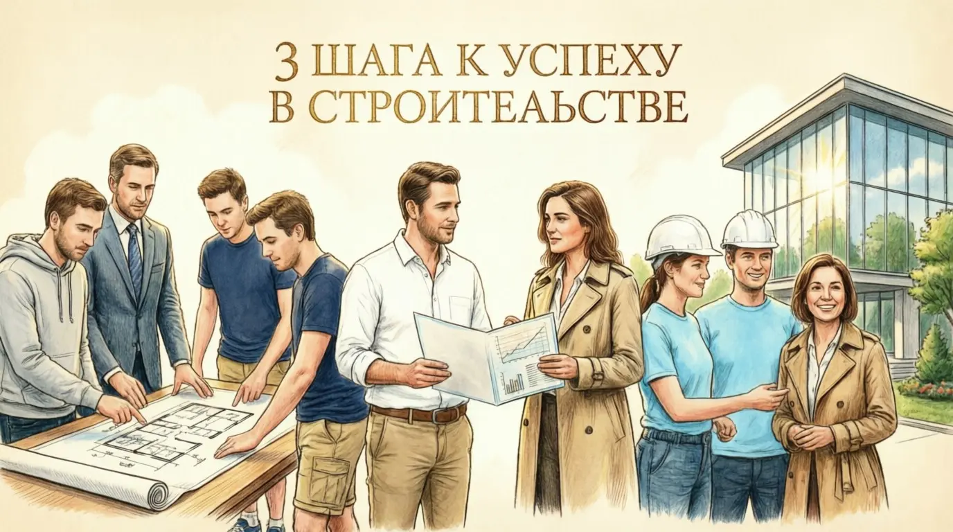 🚀 Как закрепиться в строительном бизнесе: инструкция | Сетка — социальная сеть от hh.ru
