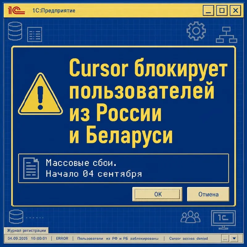 ✝️ Cursor: not available in your region
Коллегам староверам и ИИ-скептикам пост можно не читать | Сетка — социальная сеть от hh.ru