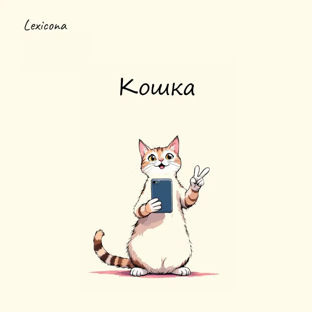 Кошка
Слово восходит к латинскому cattus. В поздней латыни оно использовалось для обозначения домашней кошки. Считается, что именно из латыни это название распространилось по многим европейским языкам | Сетка — социальная сеть от hh.ru