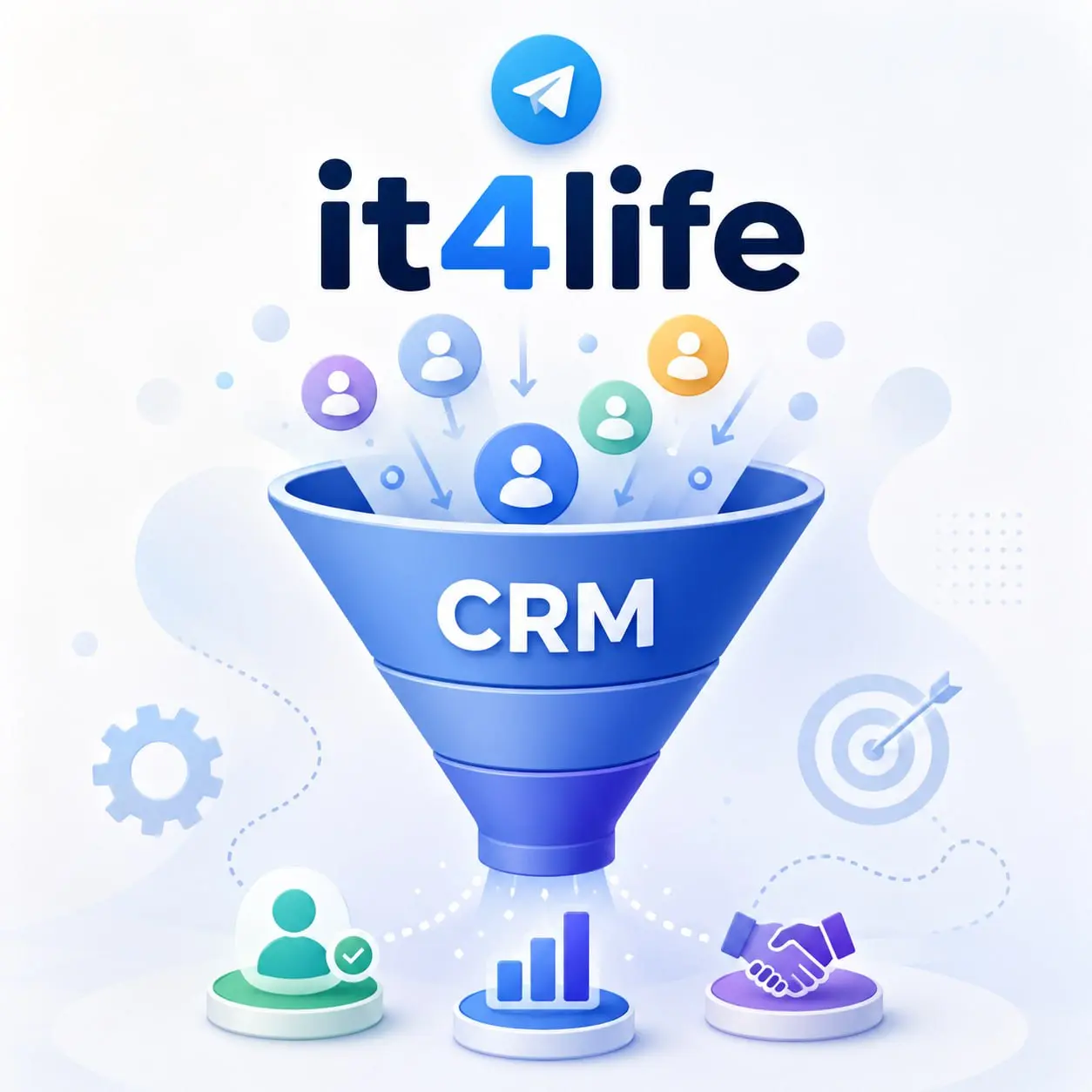 Друзья, ещё один канал, который стоит оставить себе в подписках @it4life 👨‍💻
Автор занимается автоматизацией бизнеса и пишет про IT, CRM и всё, что помогает наводить порядок в процессах и меньше делат... | Сетка — социальная сеть от hh.ru