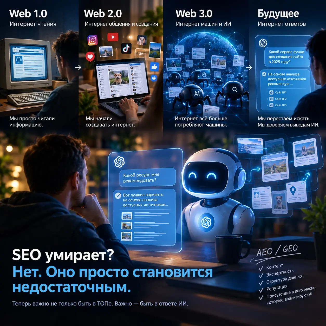 SEO умирает? | Сетка — социальная сеть от hh.ru