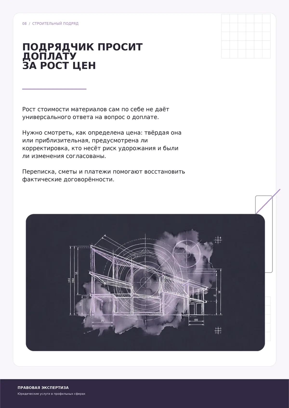 Договор строительного подряда: юридические нюансы | Сетка — социальная сеть от hh.ru