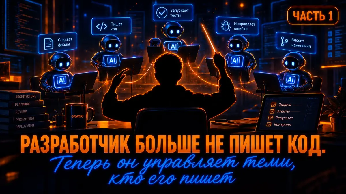 Разработчик больше не пишет код | Сетка — социальная сеть от hh.ru