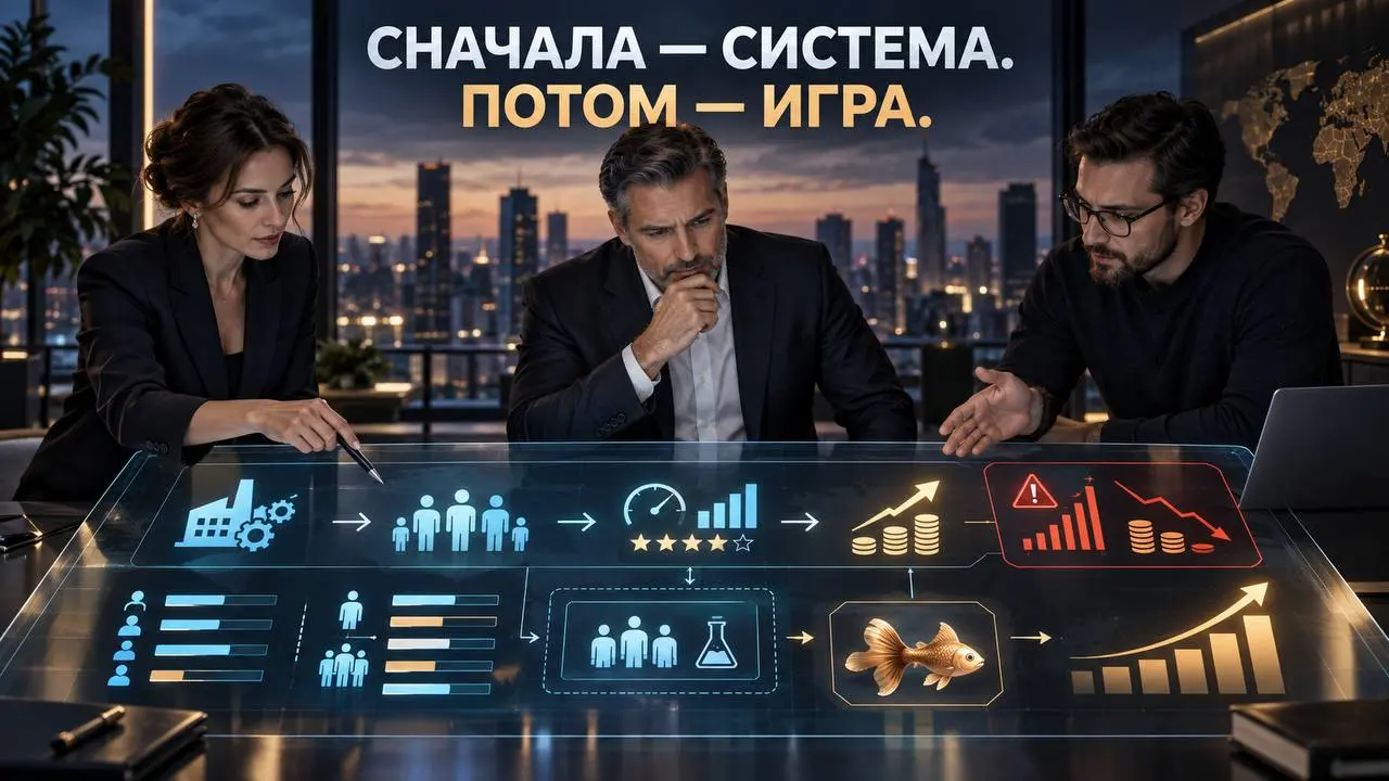 Для собственника это тоже полезный язык. Система регулярно показывает цели и прогресс всей команде. Руководителю проще увидеть, кому нужна помощь, где возникло затруднение и что стоит обсудить лично | Сетка — социальная сеть от hh.ru