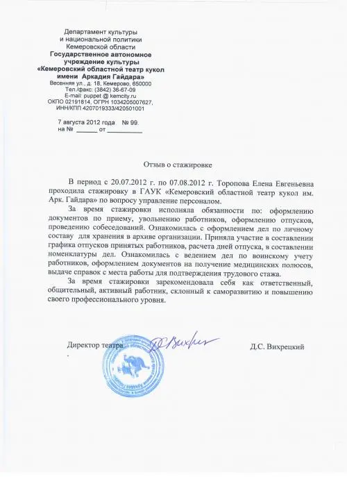 Елена Торопова