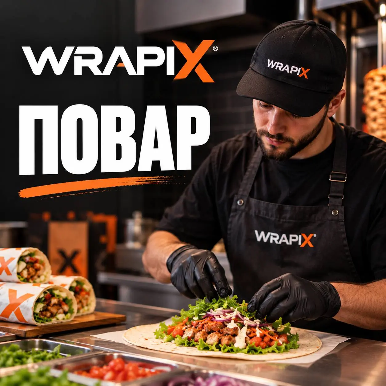 ПОВАР
От 4 500₽/смена + % за перевыполнение плана
WRAPIX
• Москва, м. Сокол, ТЦ «Метромаркет»
• Рестораны/Кафе
• +79094045338
Полное описание вакансии размещено в Телеграм и Макс | Сетка — социальная сеть от hh.ru