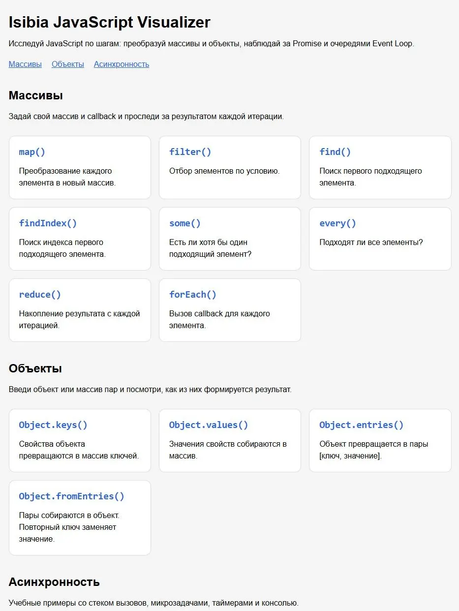 Визуализация популярных функций Javascript | Сетка — социальная сеть от hh.ru