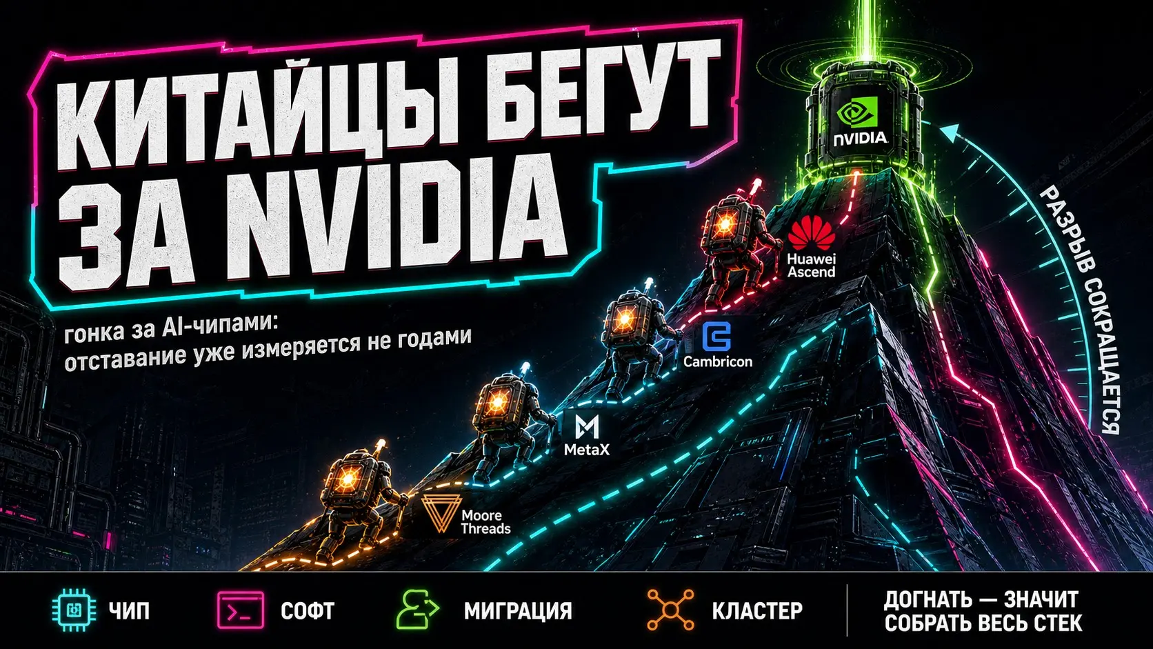 Китайские GPU: погоня за NVIDIA | Сетка — социальная сеть от hh.ru