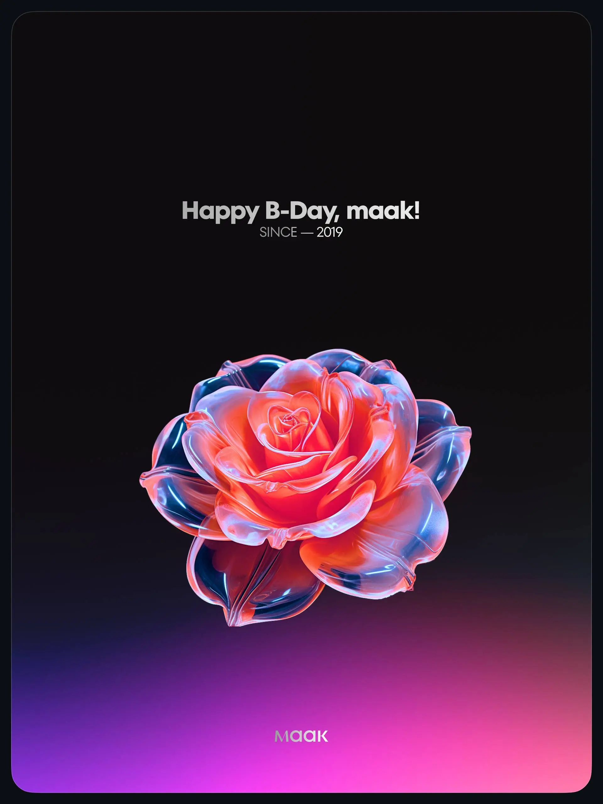 🎁 НАМ — 7 ЛЕТ!
8 сентября 2019 года появился maak®. Сегодня нам 7 — красивое число и ещё более красивый повод посмотреть назад и понять, насколько далеко всё это уже зашло | Сетка — социальная сеть от hh.ru