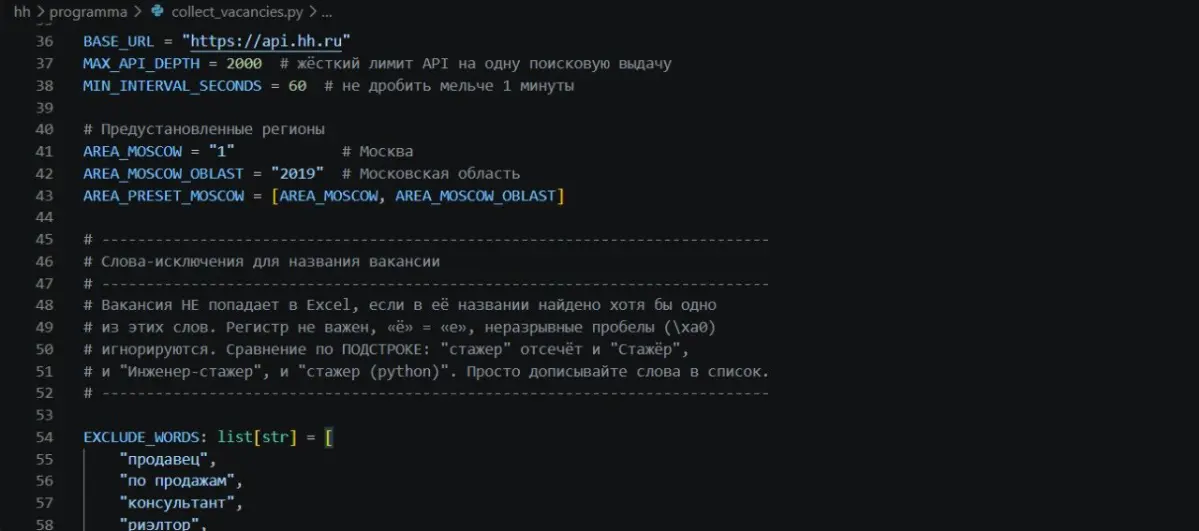 Как я делаю полный анализ вакансий с hh.ru? | Сетка — социальная сеть от hh.ru