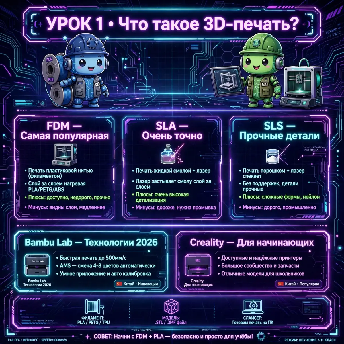 УРОК 1 • Что такое 3D-печать? | Сетка — социальная сеть от hh.ru