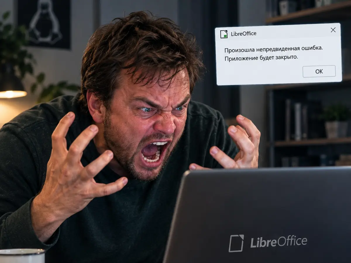 LibreOffice постоянно вылетает? | Сетка — социальная сеть от hh.ru