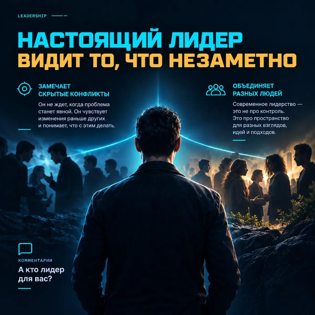 Лидерство | Сетка — социальная сеть от hh.ru