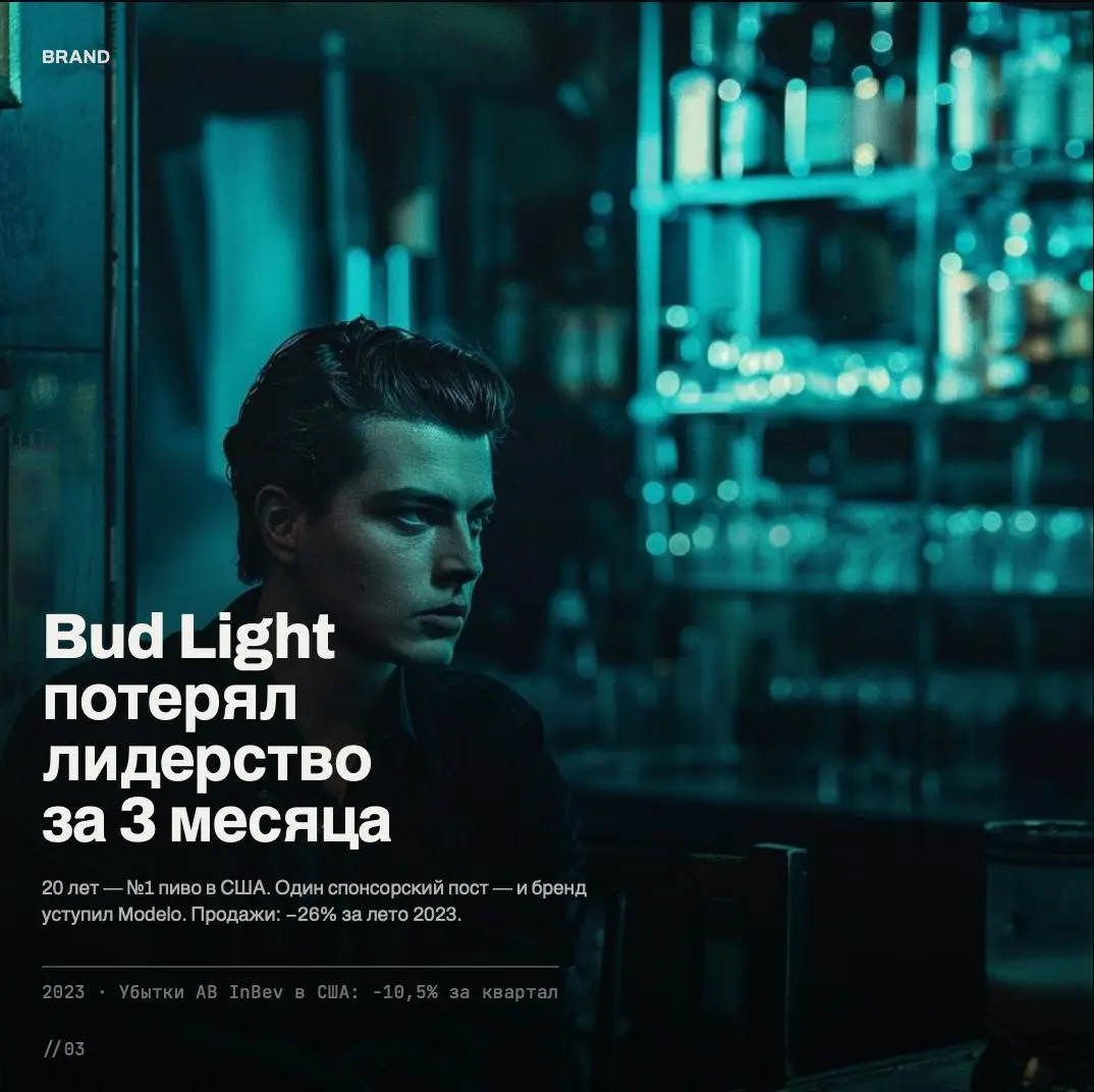 Самая дорогая ошибка в маркетинге не ролик за миллион и не провальный слоган. Это амбассадор, который просто не подходит вашему бренду.
Pepsi выбрала охват. Bud Light выбрала попадание в тренд | Сетка — социальная сеть от hh.ru