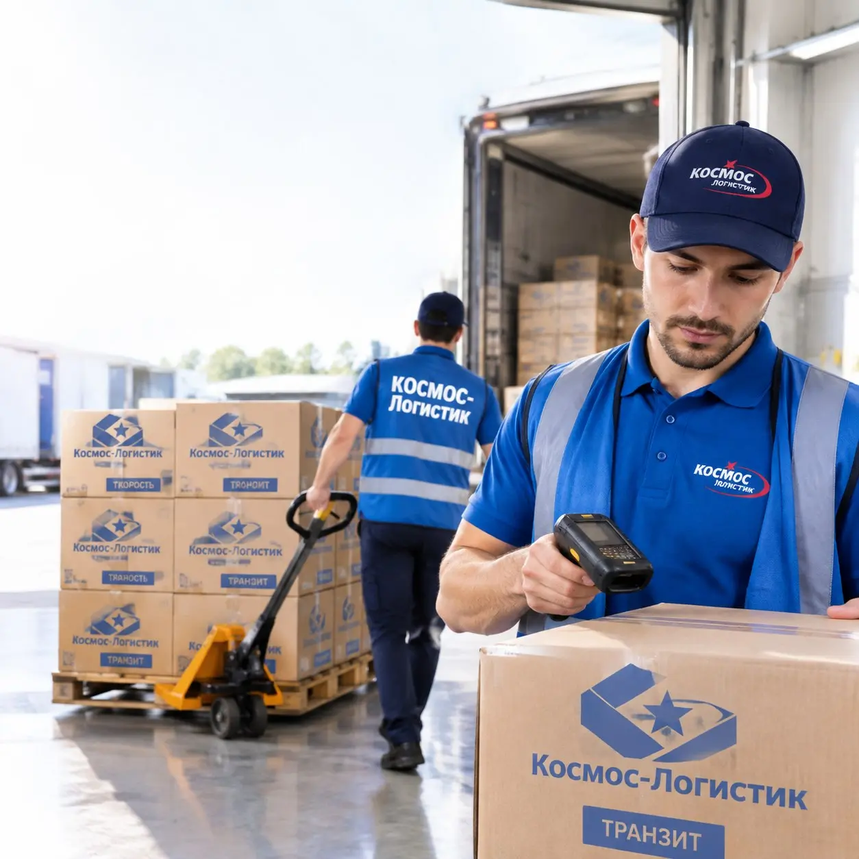 Кросс-докинг на Киевском шоссе
Мы перегружаем товары день в день. Лайфхак: заказывая в Космос Логистик выгрузку от 140 ₽ и обмотку паллет от 90 ₽ сразу, вы сэкономите до 2 часов | Сетка — социальная сеть от hh.ru