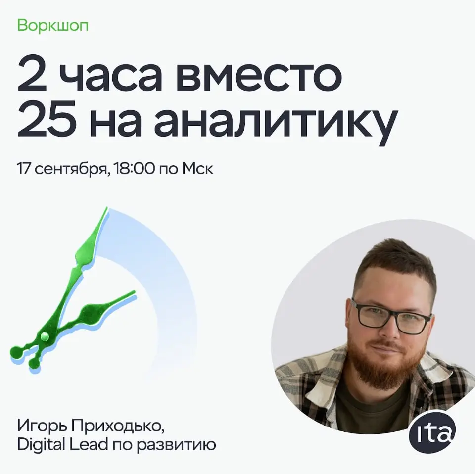 Приходите на мой воркшоп 17 сентября
Про что?
Расскажу, как мы столкнулись с проблемой отчетности, а именно не эффективное распределение часов команды | Сетка — социальная сеть от hh.ru