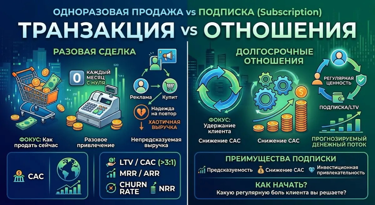 Сервисы по подписке (Subscription & Recurring Revenue) | Сетка — социальная сеть от hh.ru