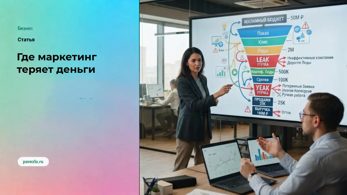 Где маркетинг теряет деньги | Сетка — социальная сеть от hh.ru