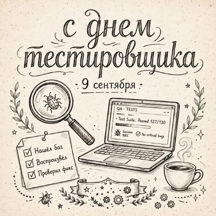 С днем тестировщика 🐞
Именно 9 сентября отмечают свой профессиональный праздник ребята, которые в командах разработки иногда кажутся немного странными, так как задают слишком много вопросов | Сетка — социальная сеть от hh.ru