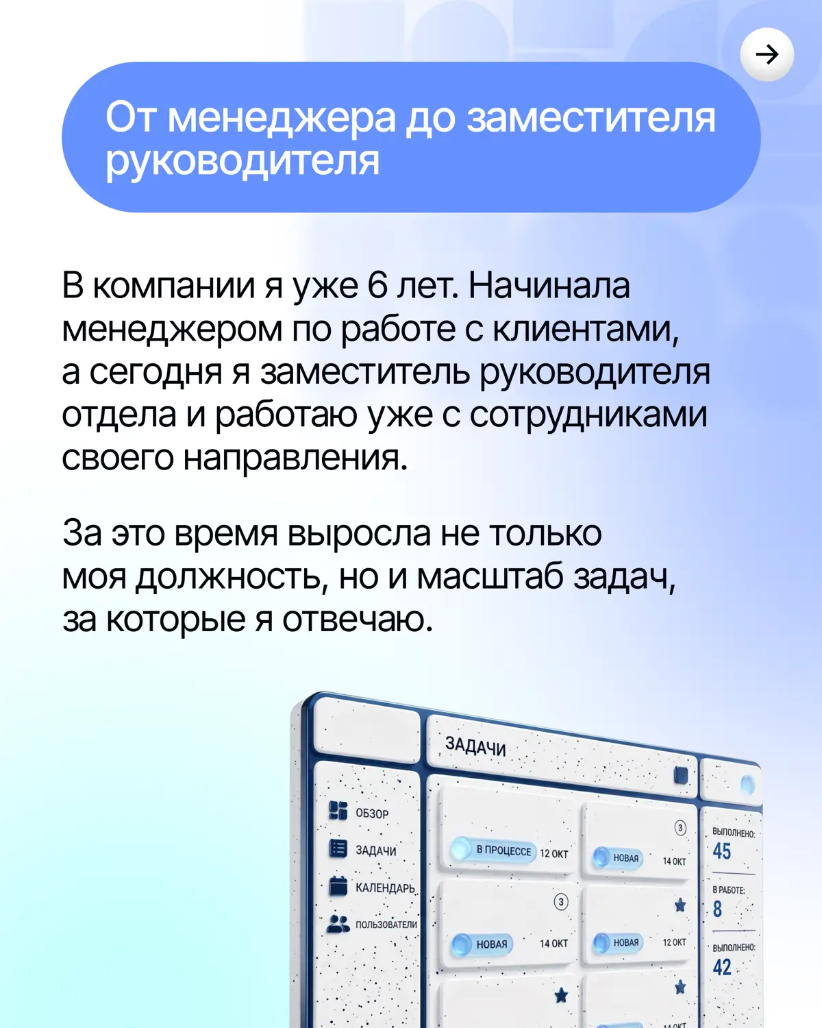 От личных задач до вопросов в масштабах дивизиона🚀 | Сетка — социальная сеть от hh.ru