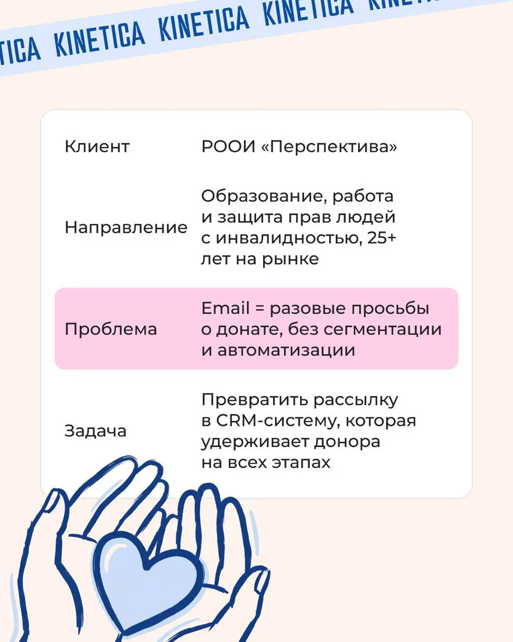 Превратили письма благотворительного фонда в историю заботы 🫶
Забота в переписке устроена почти как в жизни: если писать человеку только тогда, когда тебе от него что-то нужно, отношения быстро истонч... | Сетка — социальная сеть от hh.ru