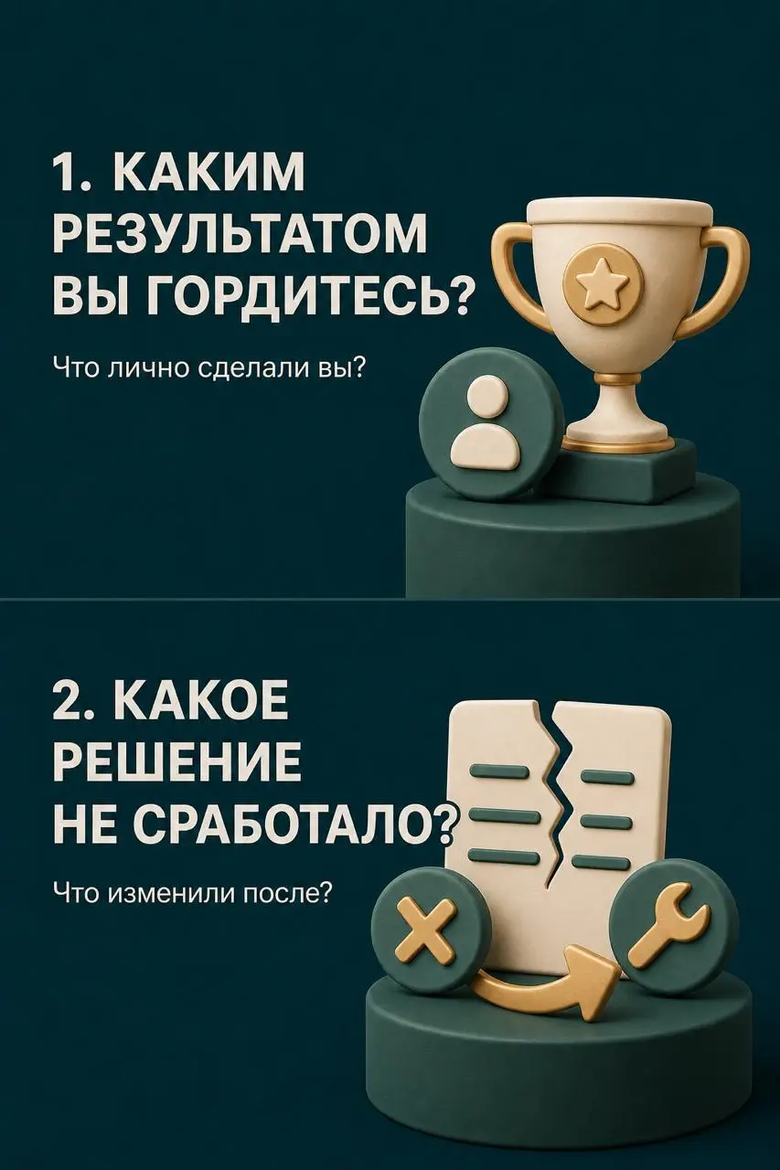 ✅Управленца сложно оценить вопросами только о количестве сотрудников и выполнении плана. Важно понять, как человек принимает решения, работает с неопределённостью и влияет на команду | Сетка — социальная сеть от hh.ru