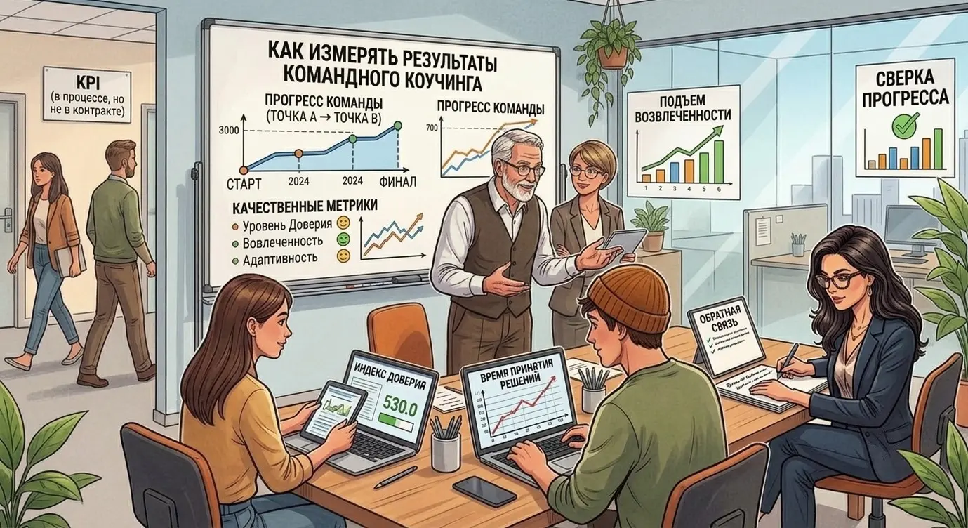 Как измерять результаты командного коучинга на практике? | Сетка — социальная сеть от hh.ru