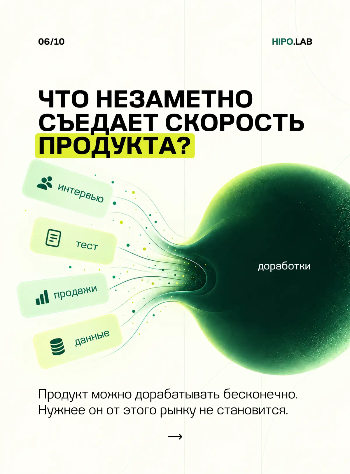 ☑️ ГЛАВНАЯ РАБОТА PRODUCT MANAGERA — НЕ ДЕЛАТЬ ПРОДУКТ | Сетка — социальная сеть от hh.ru