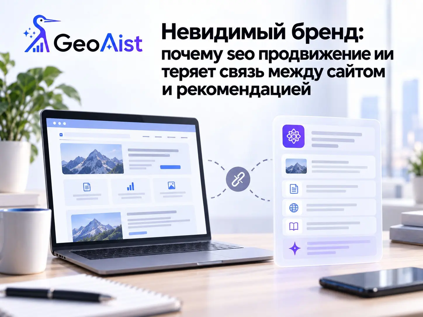 Почему seo продвижение ии теряет связь между сайтом и ИИ | Сетка — социальная сеть от hh.ru