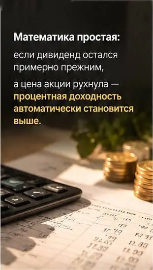 Акция подешевела вдвое — и дивидендная доходность стала 20%. Это не щедрость | Сетка — социальная сеть от hh.ru