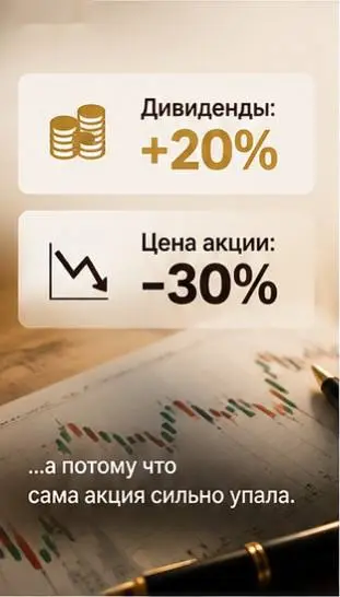 Акция подешевела вдвое — и дивидендная доходность стала 20%. Это не щедрость | Сетка — социальная сеть от hh.ru