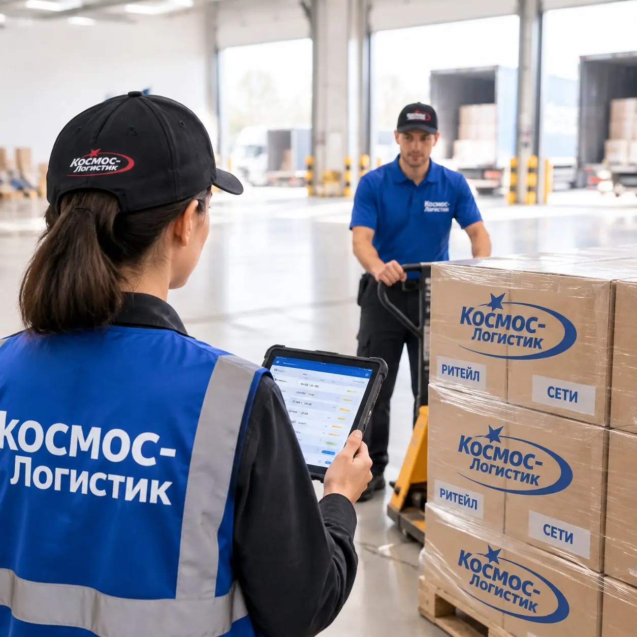 Секреты доставки в РЦ сетей
Бронируйте окно за 48 часов. Мы в Космос Логистик готовим груз заранее: обмотка паллет от 90 ₽ исключит отказ на приемке. Хранение до отгрузки — от 25 ₽ | Сетка — социальная сеть от hh.ru
