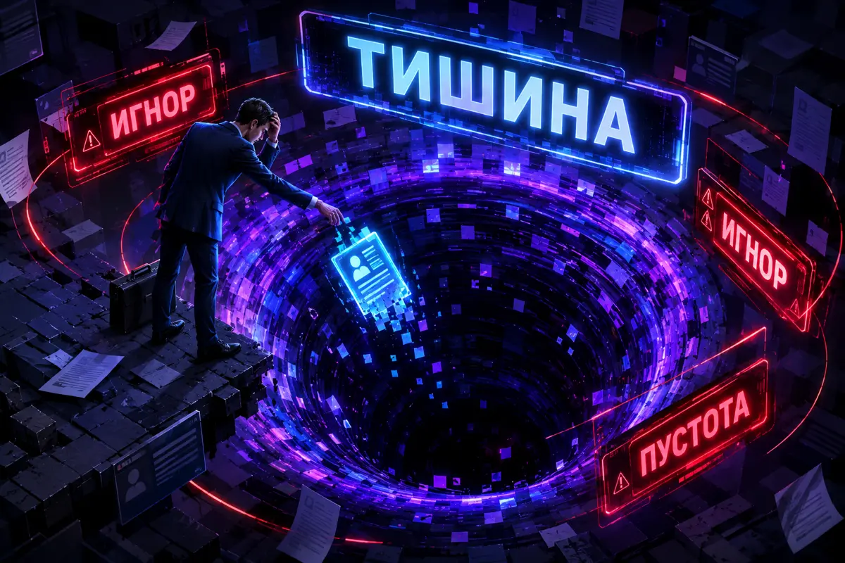 Я откликаюсь, а мне даже не отказывают. | Сетка — социальная сеть от hh.ru